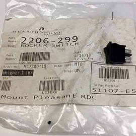 Heat & Glo Rocker Switch (2206-299)