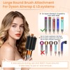 YTCHYYSK Upgraded Large Round Volumizing Brush Attachment for Dyson Airwrap