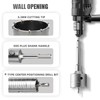 GRIXLEN 1-3/8 inch / 35mm Concrete Hole Saw with SDS