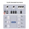 Remote Control Outlet Plug Switch, Buckle Design & Removable Wireless