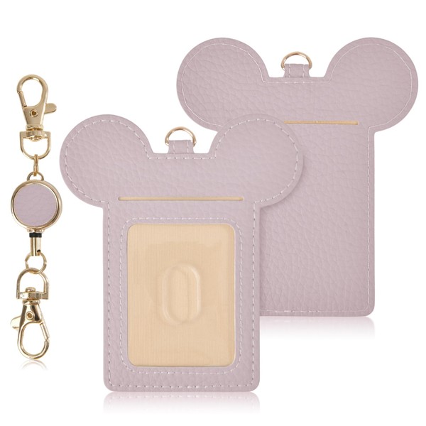 VEISEN Pass Case, Commuter Holder, Double-sided, Women's, Animal Print, C