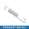A ABSOPRO Motorcycle Side Mount Stand Spring for GS125 Silver