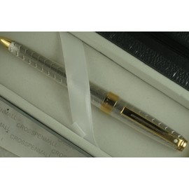 Sheaffer Prelude Signature Diamond cut Snake Skin pattern Medalist with 22KT Gold Appointments Ballpoint Pen and matching Sheaffer Journal