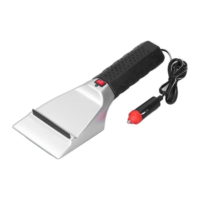 Automatic Heated Snow Shovel, 12V Electric Heated Ice Scraper, Automatic