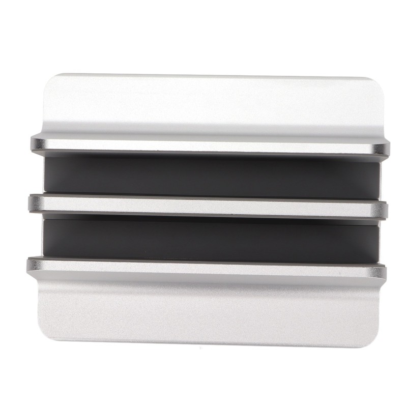 Laptop Holder Vertical 2 Slots Aluminum Alloy Adjustable Laptop Stand
