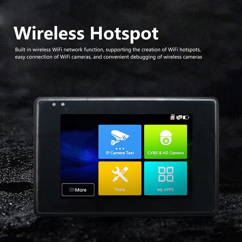 5 in 1 IP Camera Tester Analog HD Video Monitor