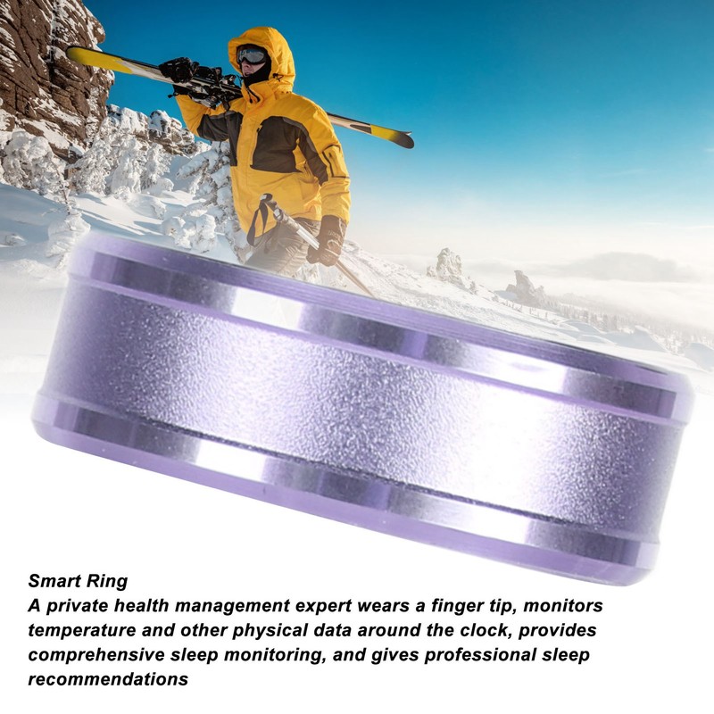 Smart Ring IP68 Waterproof Health Tracker Sleep Monitoring Bluetooth Fitness