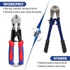 WORKPRO Mini Bolt Cutter 8-inch/210mm, Cr-V Wire Cable Cutter, Spring