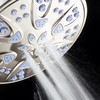 AquaDance Antimicrobial – Anti-Clog High-Pressure 6-Setting Shower Head with Microban