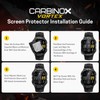 CARBINOX Tempered Glass Screen Protector Compatible for Vortex Smart Watch