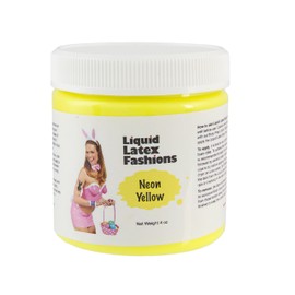Neon Yellow 4 Oz - Ammonia Free Face and Body Cosplay Makeup Paint for Adults and Kids, Ideal for Parties, Carnival and Cosplay UV BLACKLIGHT REACTIVE
