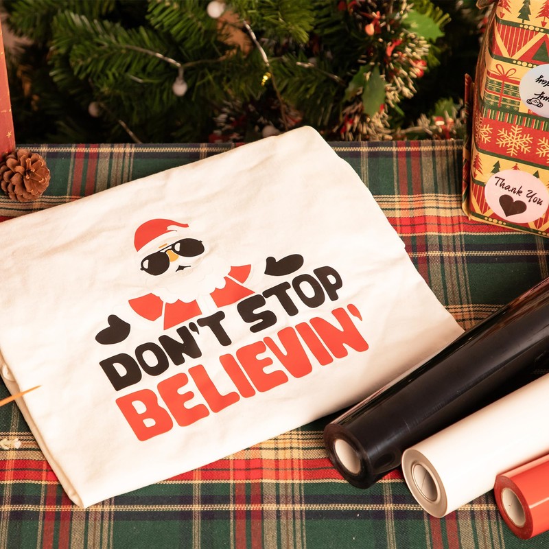 LOFFA HTV Vinyl - 12'' x 20ft Heat Transfer Vinyl,