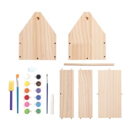 MindWare Make Your Own Tool Box - Craft Kit Includes Wood, Glue, Paint and Brushes – Craft Project for Kids 5 and Up