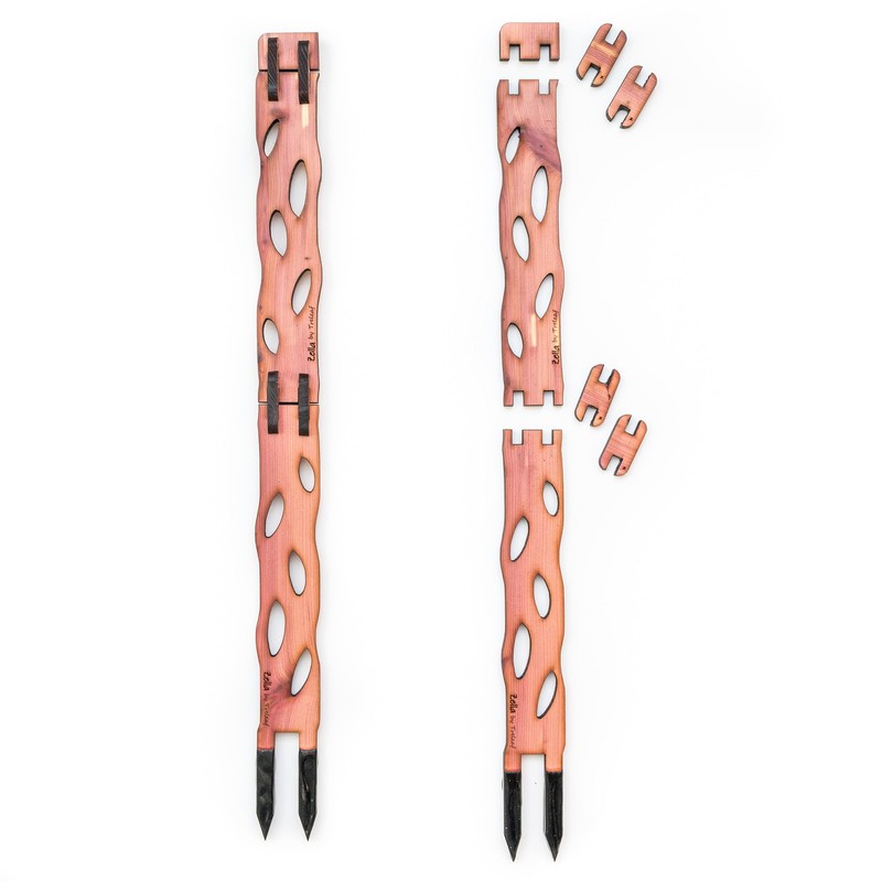 Treleaf - Zella Regular Starter Kit- Wooden Extendable Plant Support