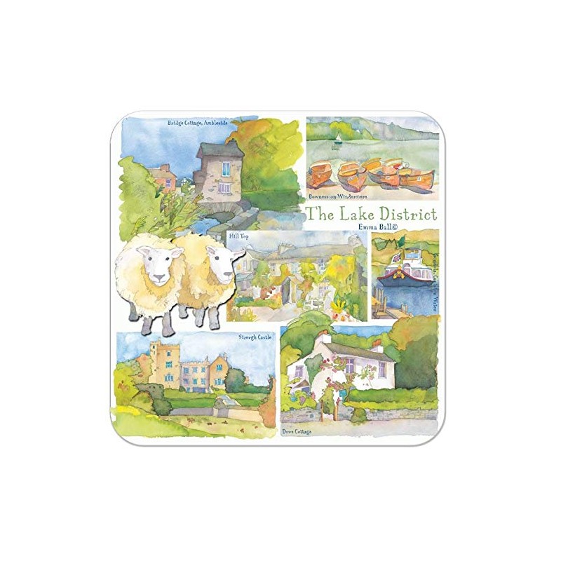 Emma Ball - "Lake District Coasters - Set of 4