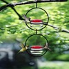 Shawleyard 2025 New Model 3 Pack Humble Slim Hummingbird Feeder