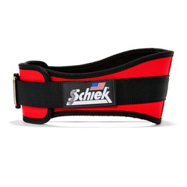 Schiek Sports Weight Lifting Belt Model 2006 (Red, XS (61-71 cm)