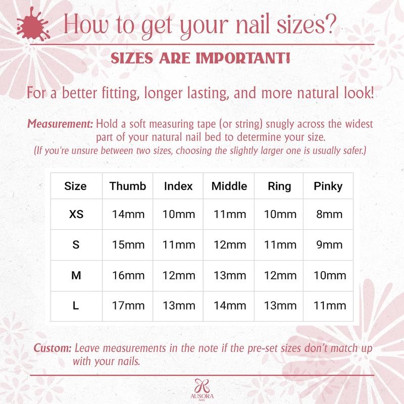 Ausora Nail Cute Monkey Plaid Polka Press On Nails –