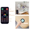 Led Puck Lights with Remote Control, UYICOO Wireless Color Changing