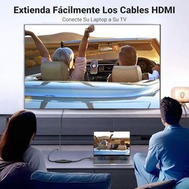 UGREEN Adaptador HDMI 2.0 Alargador Hembra a Hembra 4K@60HZ, Conector Cable HDMI para Alargar la Conexión Dos Dispositivos HDMI -2PCS