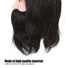 Salon Male Mannequin Head Human Hair Practice Hairdressing Training Head