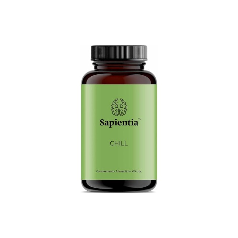 Sapientia Chill Nootrópico 100 Natural Gaba Melisa Pasiflora Teanina Vitaminas