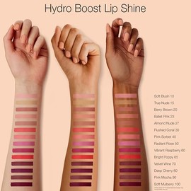 Neutrogena Hydro Boost Brillo de Labios Hidratante, Brillo de Labios con Tinte Luminoso Hidratante Antiadherente y que No Reseca con Ácido Hialurónico
