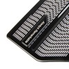 Korlot Black Stainless Steel Interior Audio Speaker Cover Decorative Trim