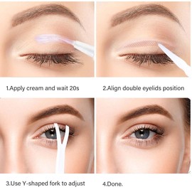 Cintas para Párpados Tiras Para Levantar Párpados, 480 Unidades Cinta Invisible Para Levantar Párpados Con Capucha, Caídos, Desiguales, Individuales, Con Herramientas, De Larga Duración