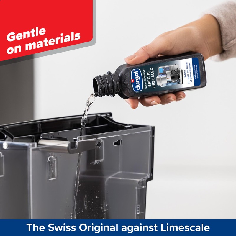 Durgol Swiss Espresso, Descaler and Decalcifier for All Brands of