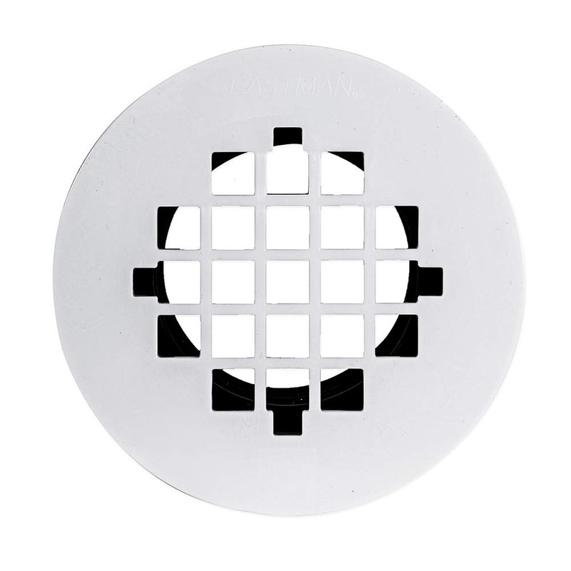 EZ-FLO 15303 PVC No-Caulk Replacement Drain Strainer/Stopper for Shower Bathtub,