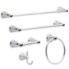 Franklin Brass KIN35-PC-1 Kinla Robe Hook, 1 per pkg in
