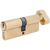 Sterling ETB4050V 5 Pin Euro Thumbturn Cylinder, Brass, 40 x
