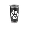 Therian fox paws symbol sign quadrobics otherkin Stainless Steel Insulated Tumbler