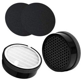 G-2000-FL Filter for GENIANI G-2000-FL & iHome KJ65F-A1 and KJ65F-A2 Air Purifiers and Secura/GBlife/TCL/CISNO - H13 Grade Filtration System Include HEPA & Activated Carbon Pre-Filters - 2 Pack