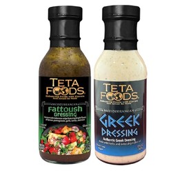 Teta Foods Assorted Selection of Mediterranean Dressings (Fattoush Greek)
