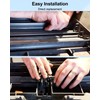 QAGGUM Active Radiator Grille Shutter Actuator Motor Fit for Ram
