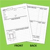 Repair Job Cards x100 Garage Workshop Job Time Sheet Pad
