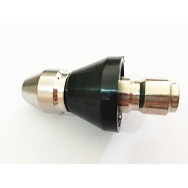 Pressure Washer Sewer Jetter Nozzle,Drain Cleaning Water Jetter,5000 PSI 3/8 Inch Quick Disconnect Plug