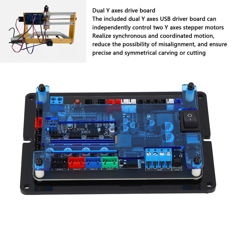 3 Axis GRBL Control Board, 32 Bit Stepper Motor Driver