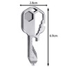ieron 1pc 24-in-1 Multi-Tool Key Stainless Steel Portable Tool Keychain