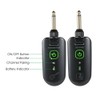 double W3 Portable UHF Wireless Guitar Transmitter and Receiver Set