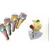 Ice Scoop Ice Cream Spoon Made of Food-Grade Plastic (Pink)