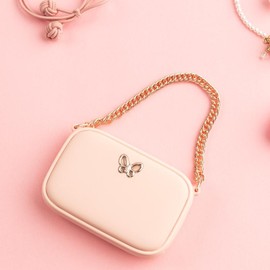 Handbag Shape Hand Warmer, Double Sided Hand Warmer Warmer, Reusable, Portable, Hot Hand Warmer, Gift for both Ladies and Men. - Color: Pink