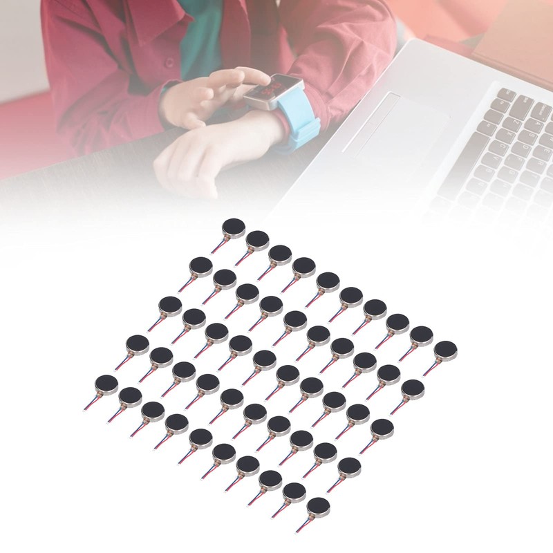 Pack of 50 Mini Vibration Motors DC 3 V 10