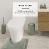 Clara Clark Bathroom Set - Sage Green Bathroom Accessories Set,