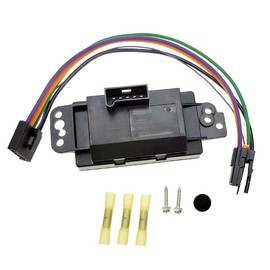 FABIKIN Blower Motor Resistor For 05-09 Allure LaCrosse - 04-16 Impala / 16-16 Malibu / 04-07 Monte Carlo - 04-08 Grand Prix Replace 4P1421 RU631 RU-631 10356906 10397570 1580888 1580938 1581727
