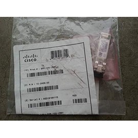 Cisco SFP-10G-LRM= - - SFP+ transceiver module - 10 GigE - 10GBase-LRM - LC/PC - up to 300 m - 1310 nm - for Nexus 93180YC-FX, 9372PX-E