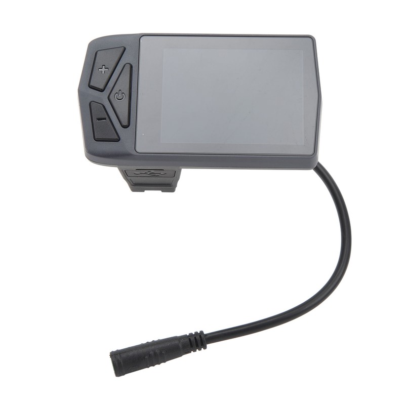 Bluetooth Electric Bike Display Control Panel with Waterproof Connector for