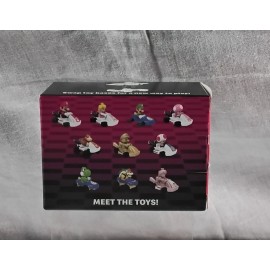 McDonald's McDonalds Happy Meal Toy Mario Kart Deluxe 8 #10 Pink Gold Peach Kart